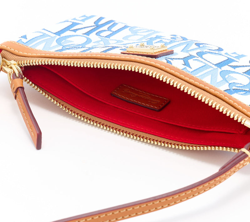 Dooney & Bourke Coated Cotton Retro Large Slim Wristlet — View 3