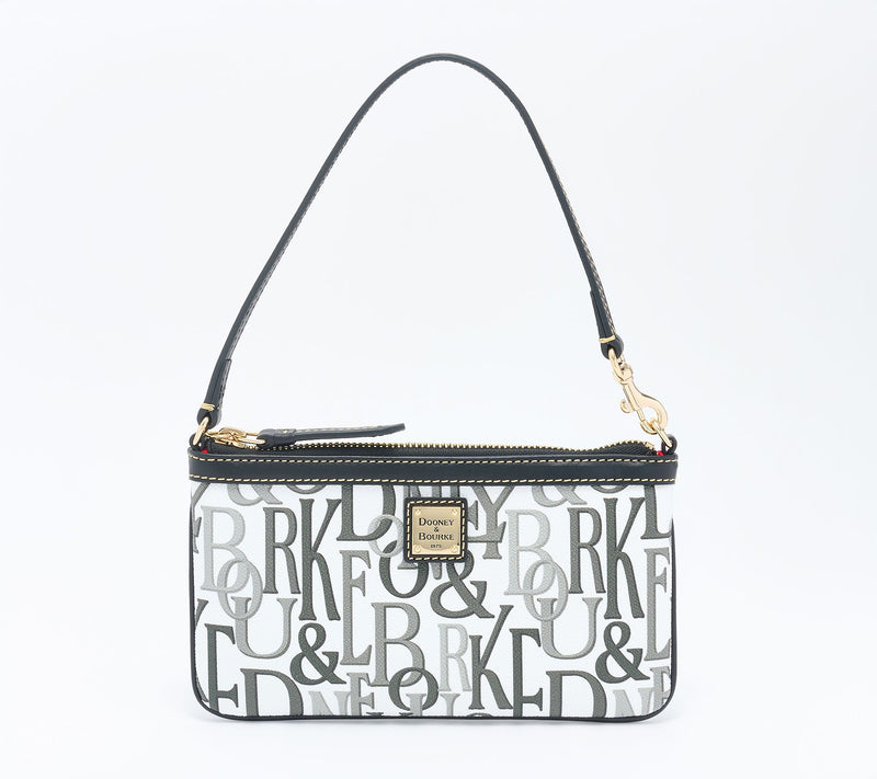 Dooney & Bourke Coated Cotton Retro Large Slim Wristlet — View 7
