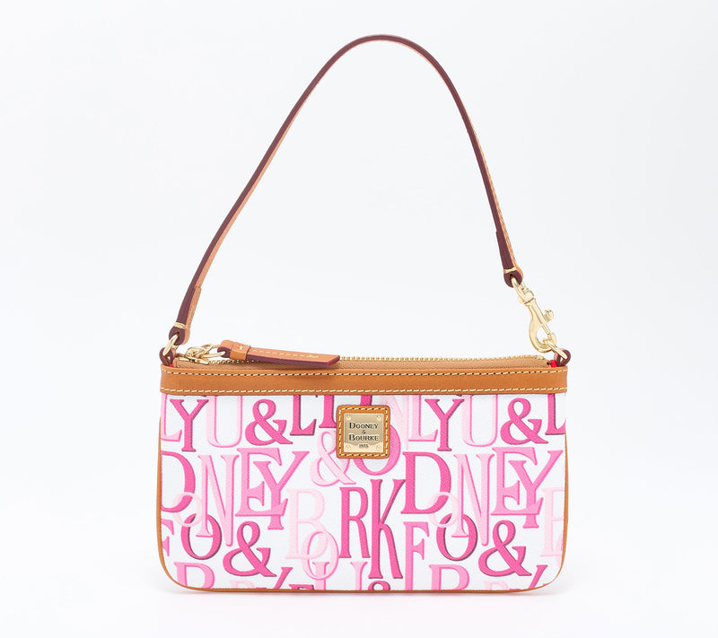 Dooney & Bourke Coated Cotton Retro Large Slim Wristlet — View 8