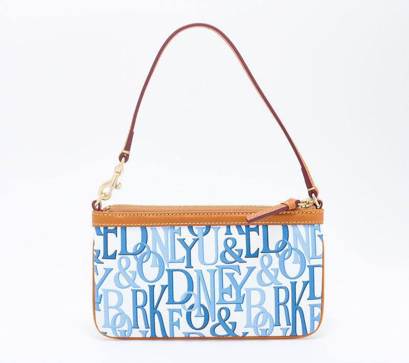 Dooney & Bourke Coated Cotton Retro Large Slim Wristlet — View 2