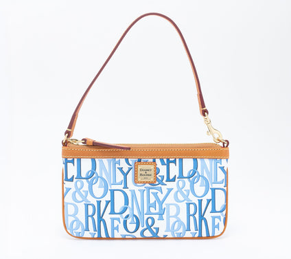 Dooney & Bourke Coated Cotton Retro Large Slim Wristlet
