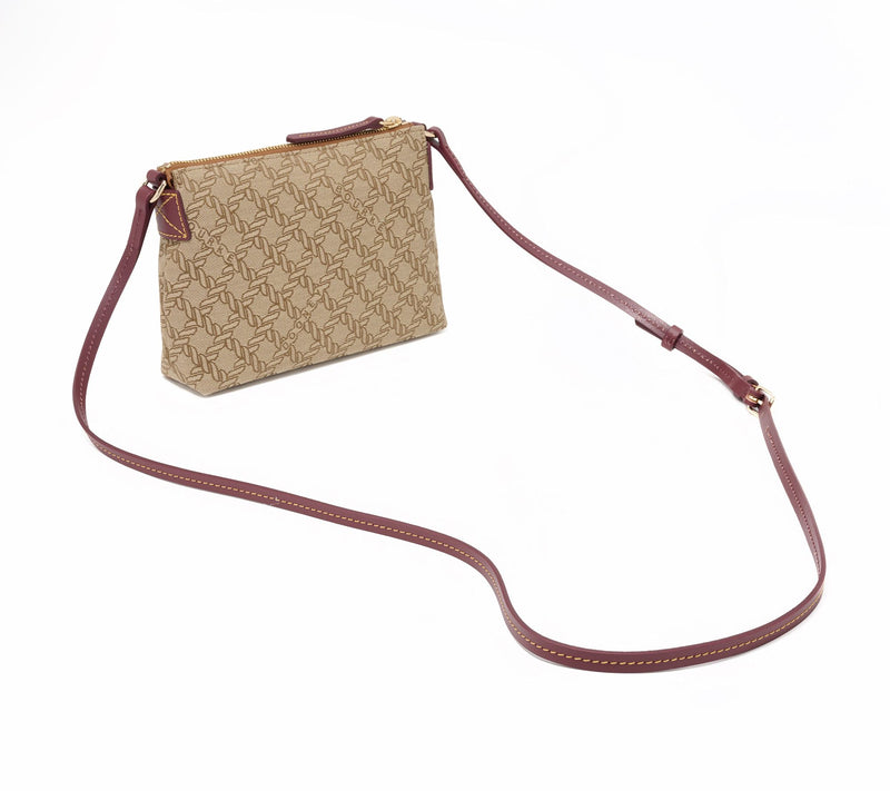 Dooney & Bourke Jacquard Maritime Crossbody Pouchette — View 10