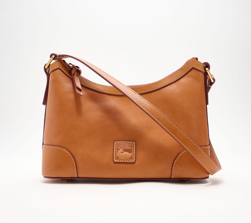 Dooney & Bourke Florentine Leather Large Shoulder Bag — View 11