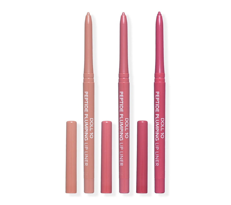 Doll 10 Peptide Plumping Lip Liner Trio — Main view