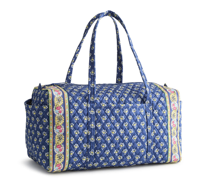 Vera Bradley Large Original Quilted Duffel — View 10