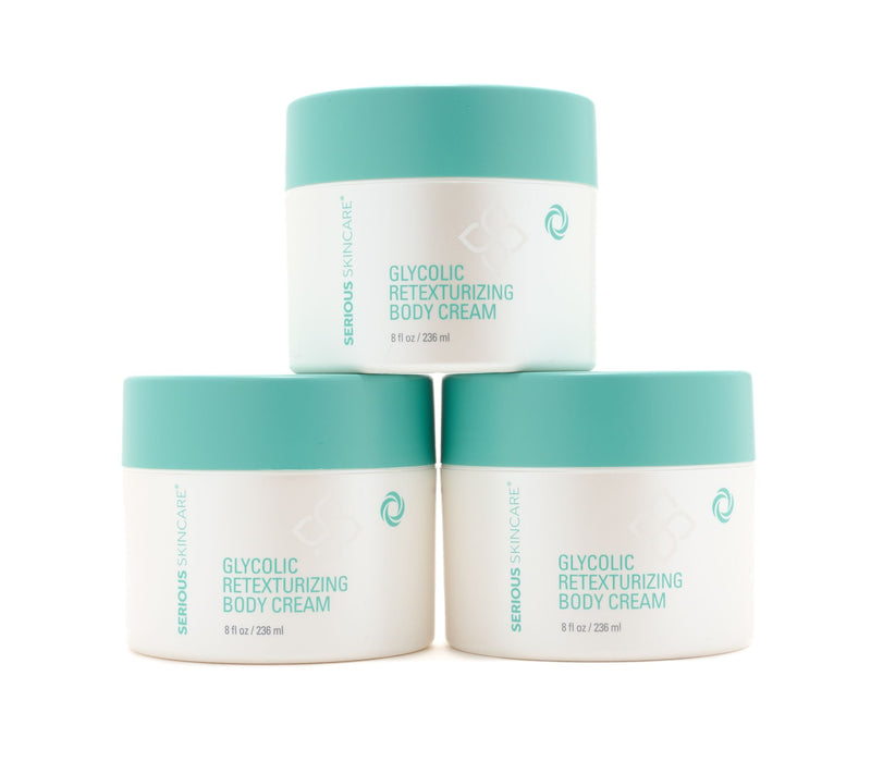 SERIOUS SKINCARE Gycolic Body Cream Trio — Main view