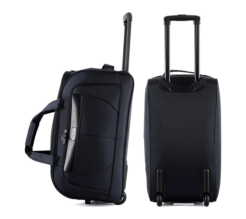 IZOD Carol 32" Lightweight Soft-Shell Rolling Duffel Bag — View 9