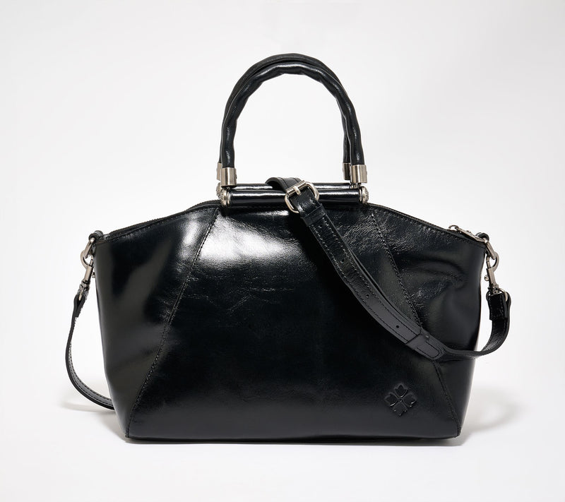 "As Is" Patricia Nash Leather Holland Top Handle Satchel — View 11