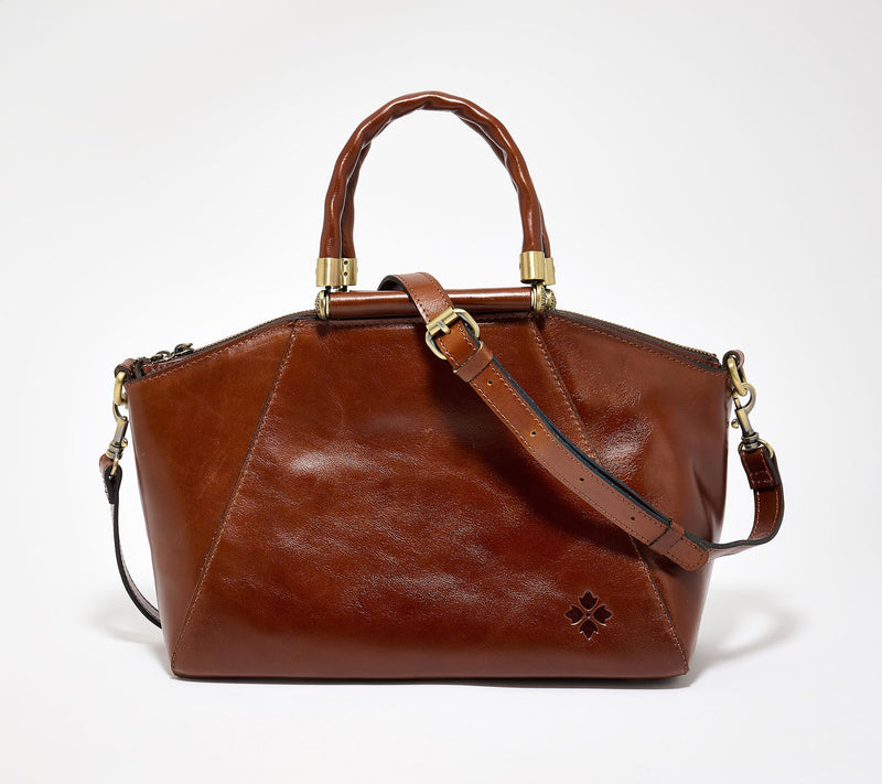 "As Is" Patricia Nash Leather Holland Top Handle Satchel — View 12