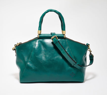 "As Is" Patricia Nash Leather Holland Top Handle Satchel