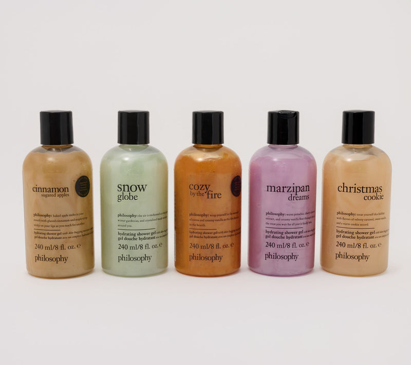 philosophy 5-piece 8oz seasonal shower gel collection — Main view