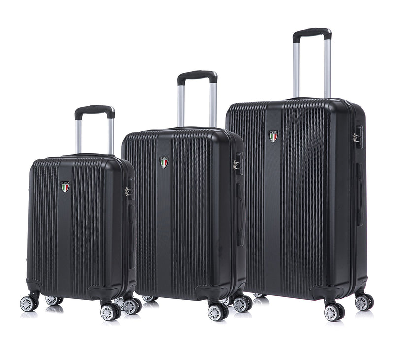 TUCCI Italy LUSTRIA 3PC Hardside Luggage Set (20", 24", 28") — View 3