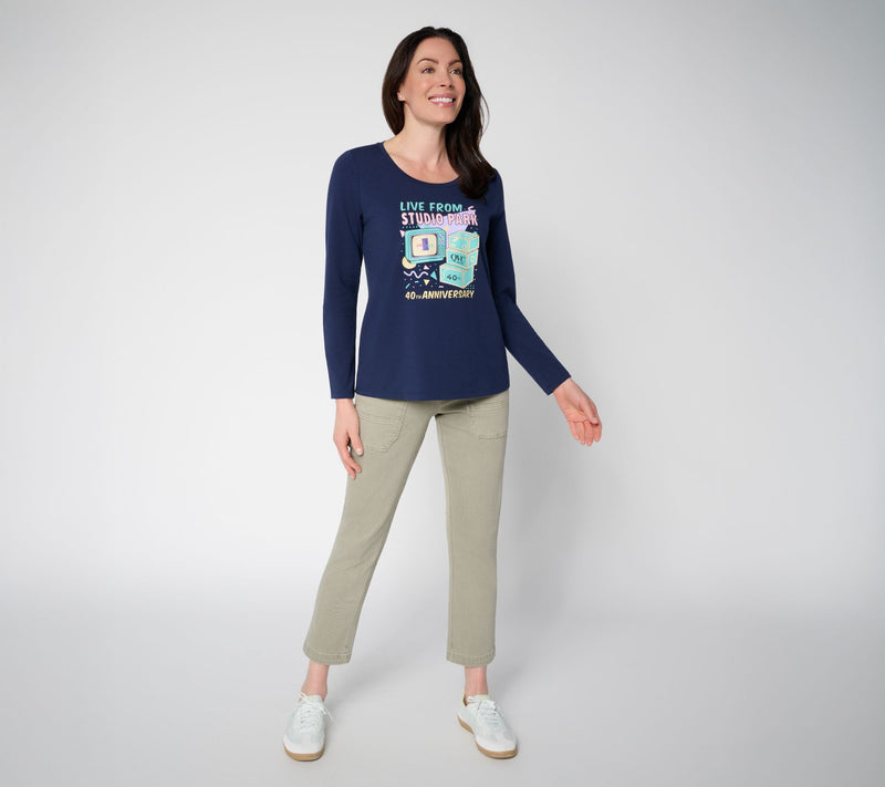 Studio Park 40th Anniversary Graphic Long Sleeve Tee — View 4