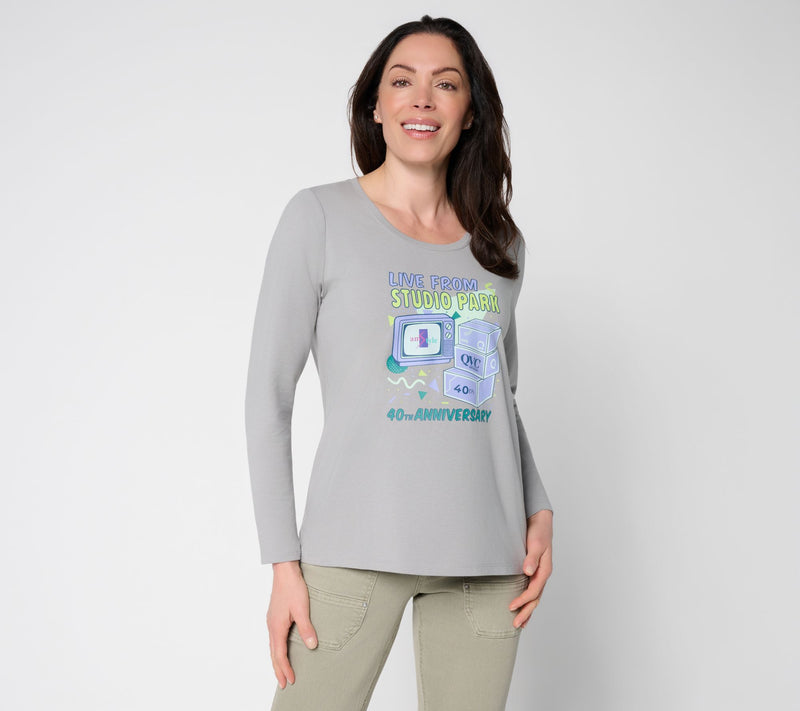 Studio Park 40th Anniversary Graphic Long Sleeve Tee — View 9