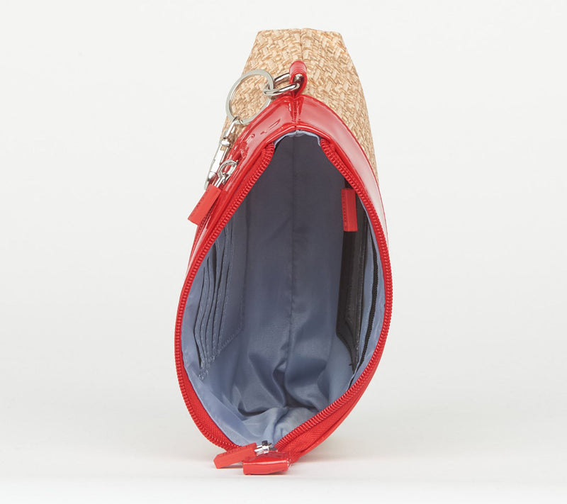IHKWIP Raffia RFID Pouch with Wristlet — View 4