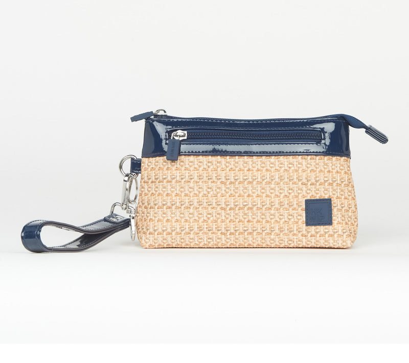 IHKWIP Raffia RFID Pouch with Wristlet — View 18