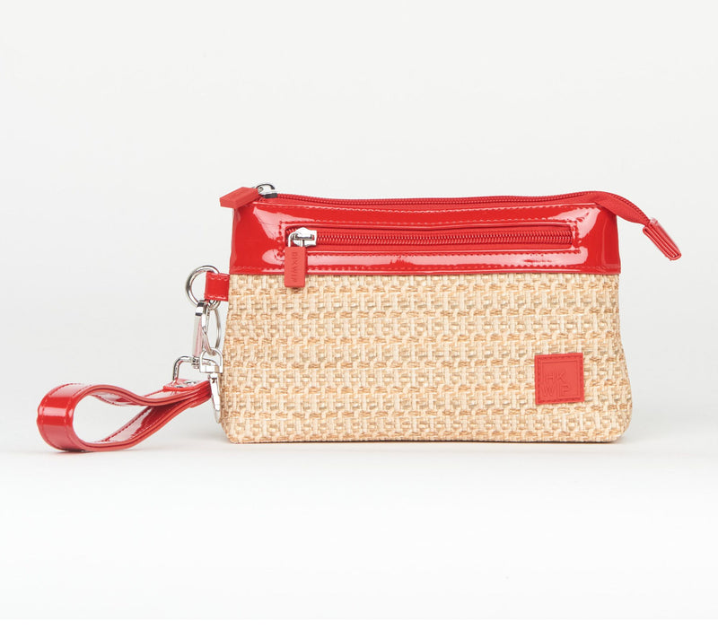 IHKWIP Raffia RFID Pouch with Wristlet — View 19
