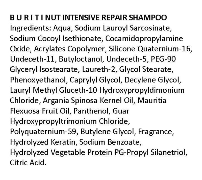 TAYA Beauty Buriti Nut Intensive Repair Shampoo& Conditioner — View 2