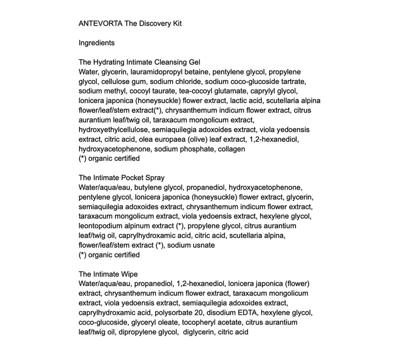 ANTEVORTA The Discovery Kit — View 3