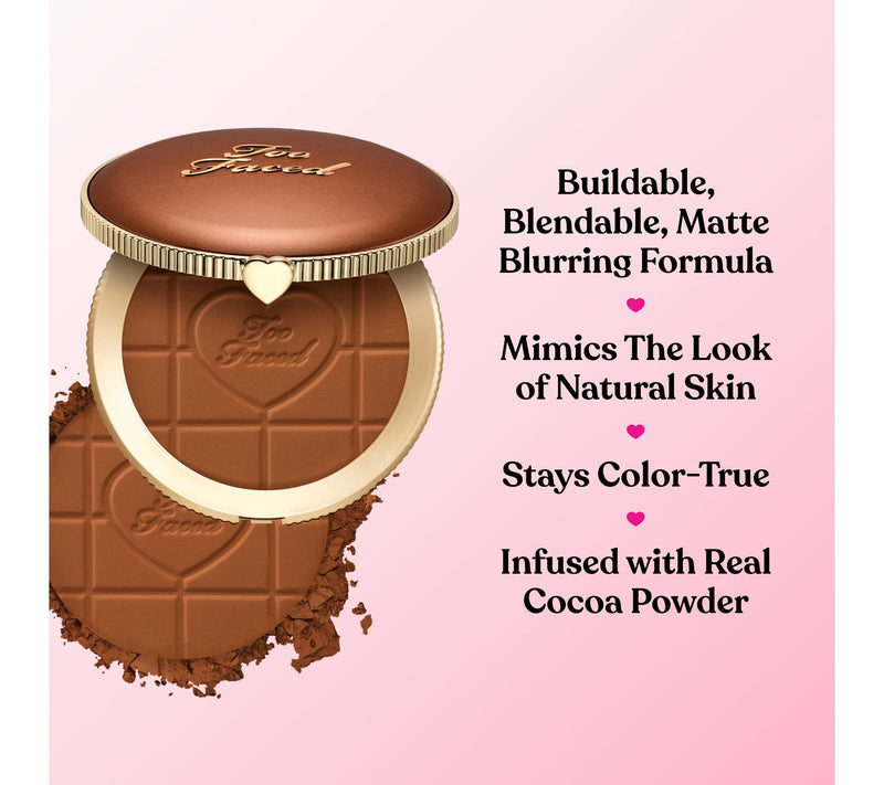 Too Faced Chocolate Soleil Blurring Matte Bronzer — View 4