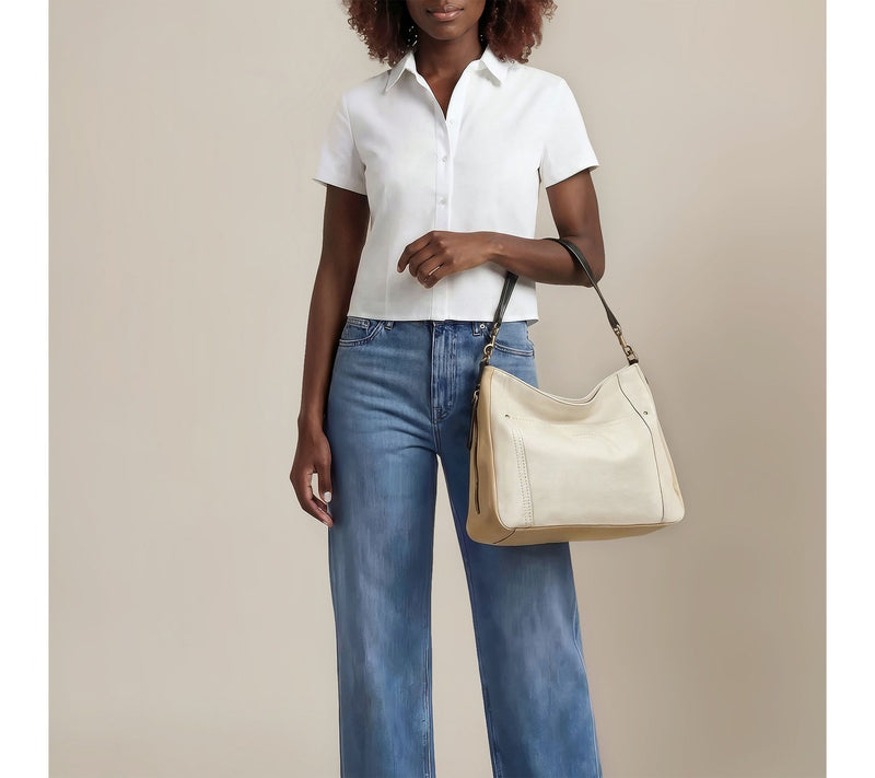 American Leather Co. Austin Leather Shoulder Bag — View 4