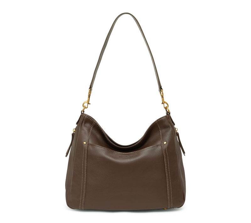 American Leather Co. Austin Leather Shoulder Bag — View 13