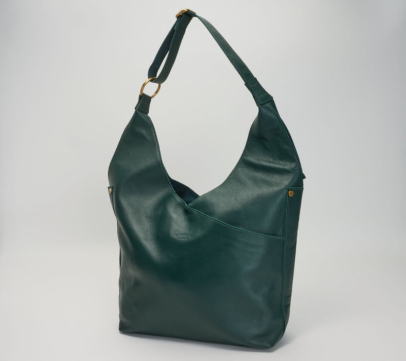 "As Is" American Leather Co. Aly Leather Strap Hobo — View 11