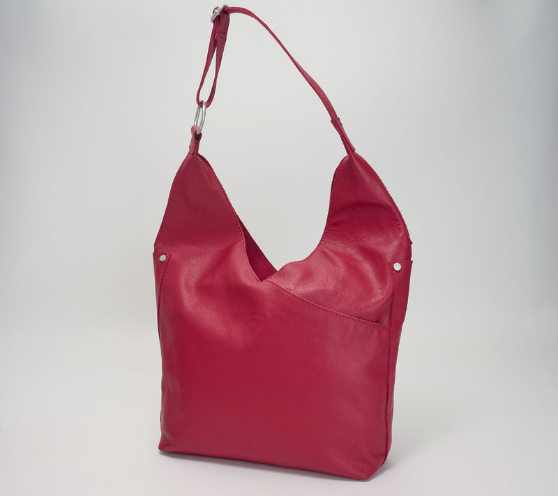 "As Is" American Leather Co. Aly Leather Strap Hobo — View 12