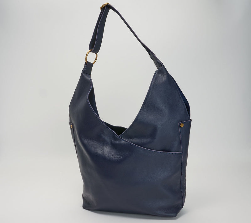 "As Is" American Leather Co. Aly Leather Strap Hobo — View 13