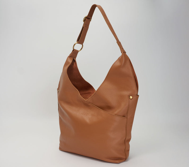 "As Is" American Leather Co. Aly Leather Strap Hobo — Main view