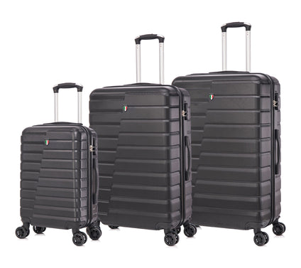 TUCCI Italy MARVELLO 3PC Hardside Luggage Set ( 20", 24", 28")