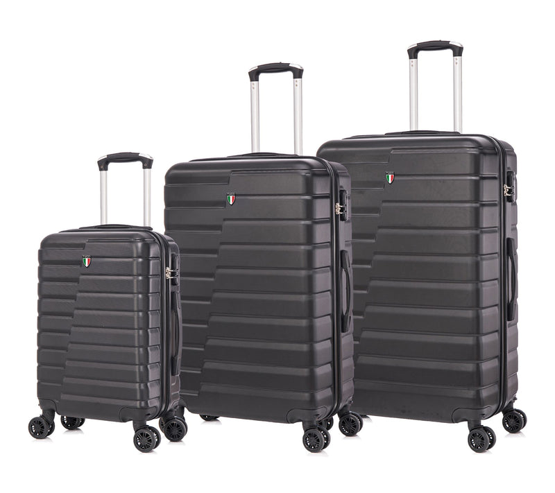 TUCCI Italy MARVELLO 3PC Hardside Luggage Set ( 20", 24", 28") — Main view