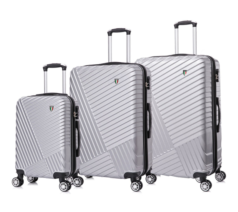 TUCCI Italy VOLARO 3PC Hardside Luggage Set (20 ", 24", 28") — View 12