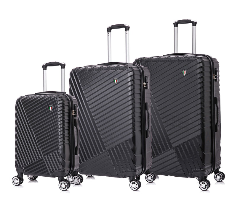 TUCCI Italy VOLARO 3PC Hardside Luggage Set (20 ", 24", 28") — Main view