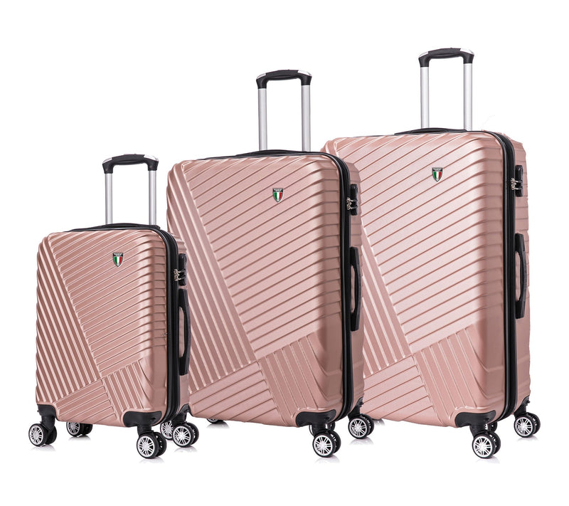 TUCCI Italy VOLARO 3PC Hardside Luggage Set (20 ", 24", 28") — View 13