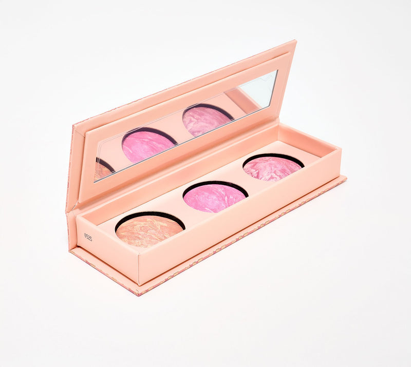 Laura Geller Prosecco Highlighter & Blush Trio Palette — View 3