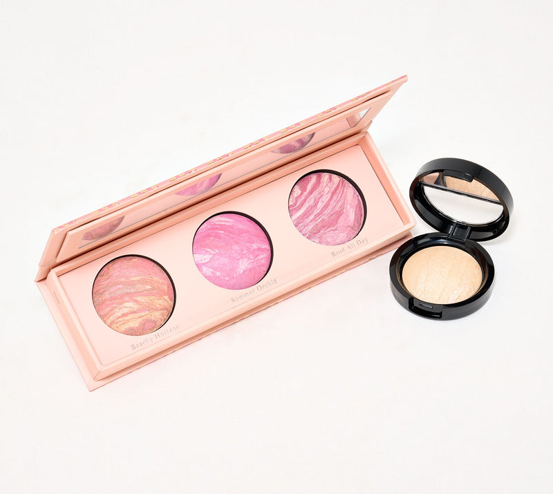 Laura Geller Prosecco Highlighter & Blush Trio Palette — Main view