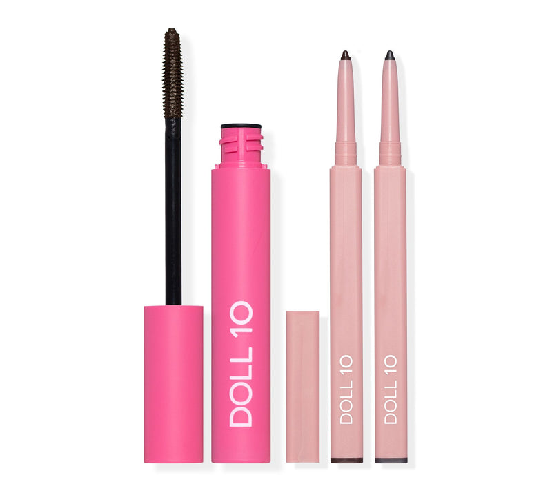 Doll 10 Natural Beauty Mascara & Eyeliner 3pc Set — Main view