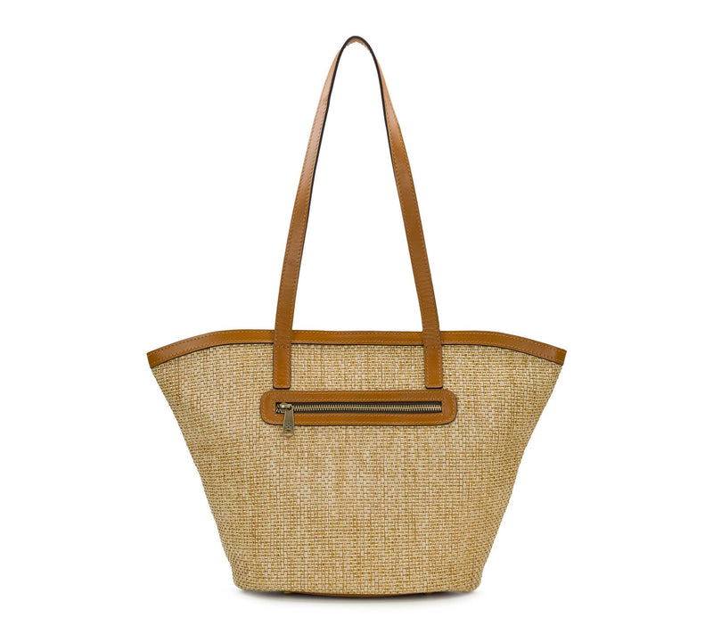 Patricia Nash Marconia Tote with Scarf - Burnished Woven — View 4