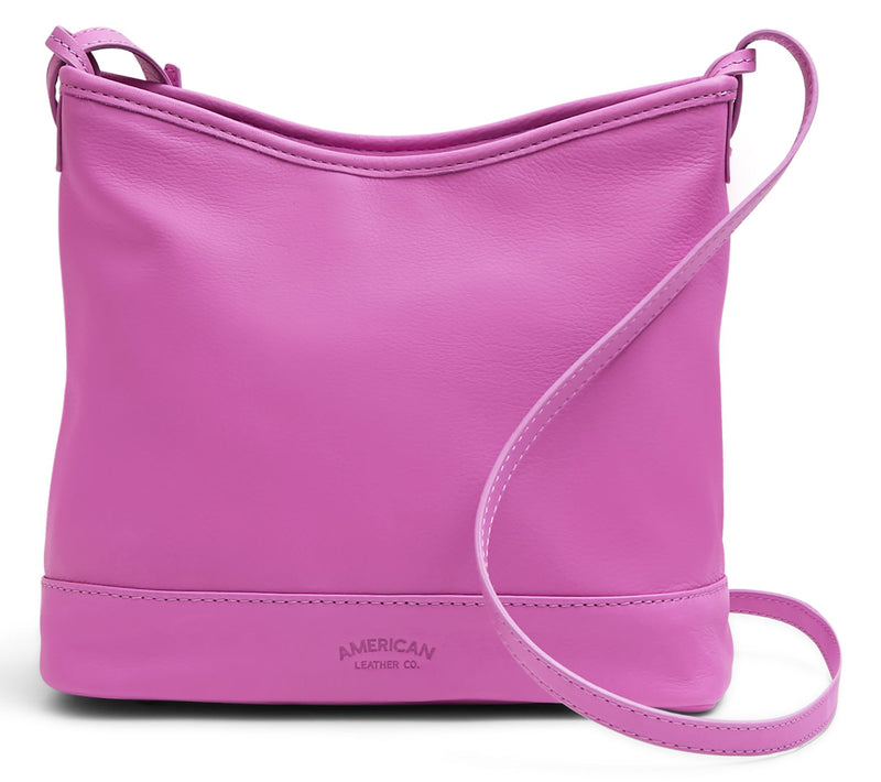 American Leather Co. Wheaton Leather or Suede Crossbody — View 12