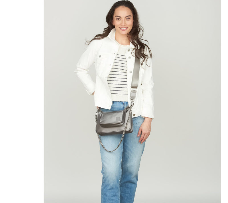 IHKWIP The Duo Pouch Crossbody with Chain Strap — View 6