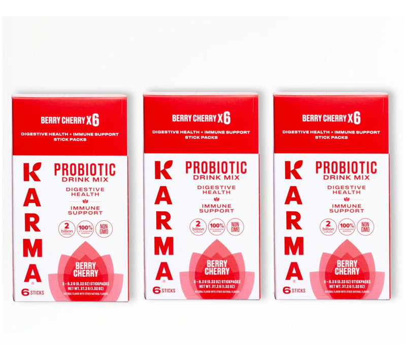 Karma Probiotic Powder Sticks 18 Count — Main view