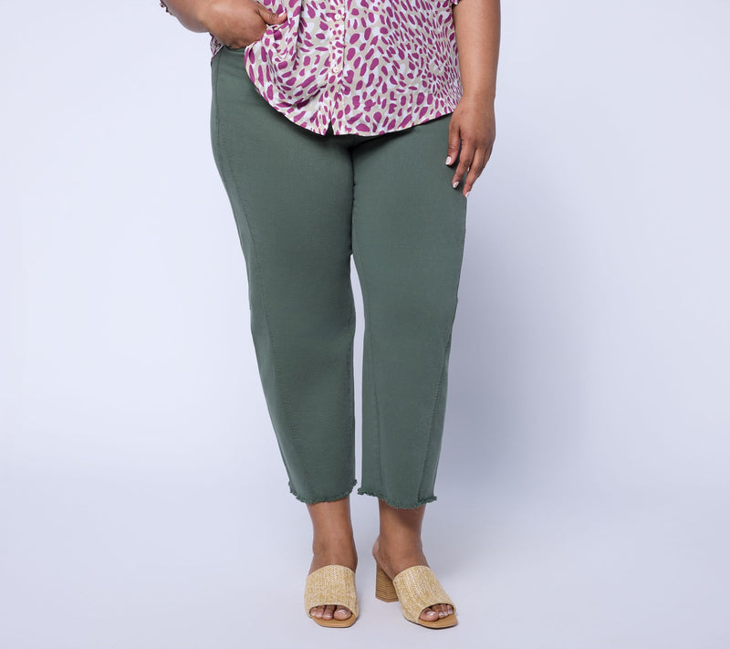 NYDJ Alyssa High Rise Cropped Barrel Leg Jean — View 2