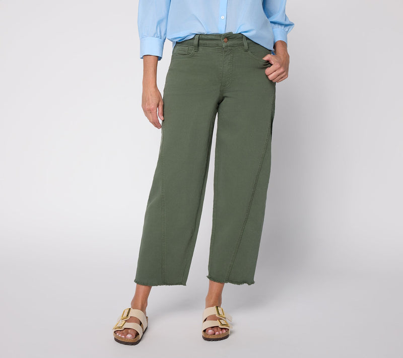 NYDJ Alyssa High Rise Cropped Barrel Leg Jean — View 14
