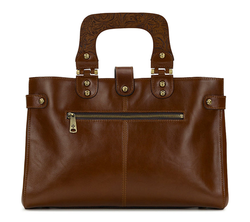 Patricia Nash Sancia Satchel - Vintage Distressed — View 4