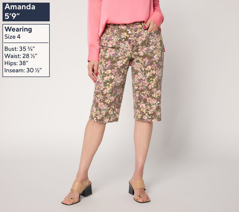 NYDJ Kristie 80s Bermuda Short — View 3
