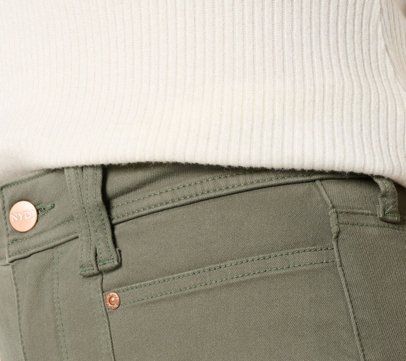 NYDJ Brigitte Regular Wide Leg Capri Jean with Patch Pocket — View 12