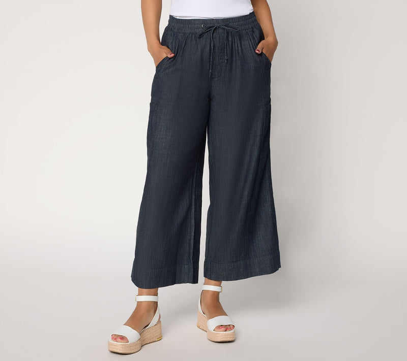 NYDJ Whitney Pull-On Cargo Crop — View 11