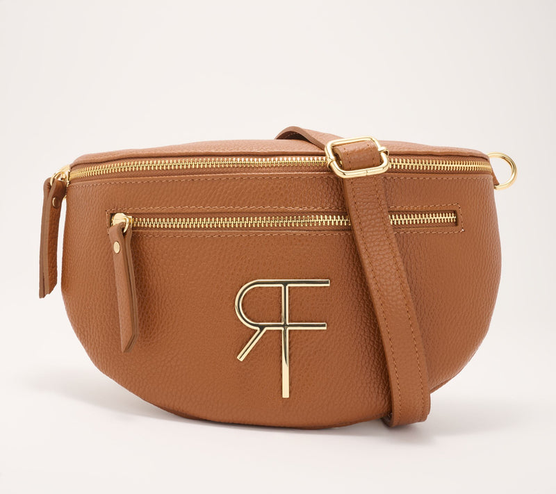 Filomena Amore Lady Ischia Leather Monogram Sling with Crossbody — Main view