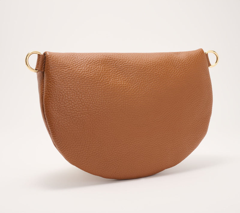 Filomena Amore Lady Ischia Leather Monogram Sling with Crossbody — View 2